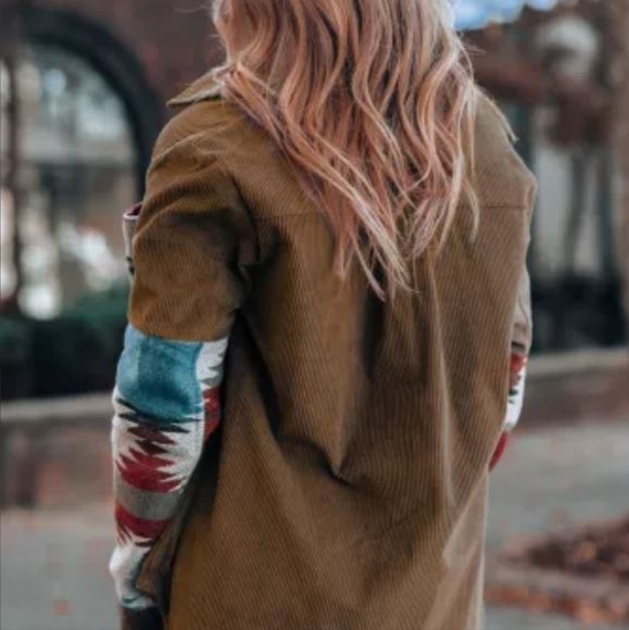 New Aztec corduroy jacket - Picture 7 of 14